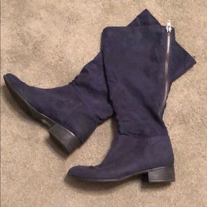 Madden Girl Boots - Navy